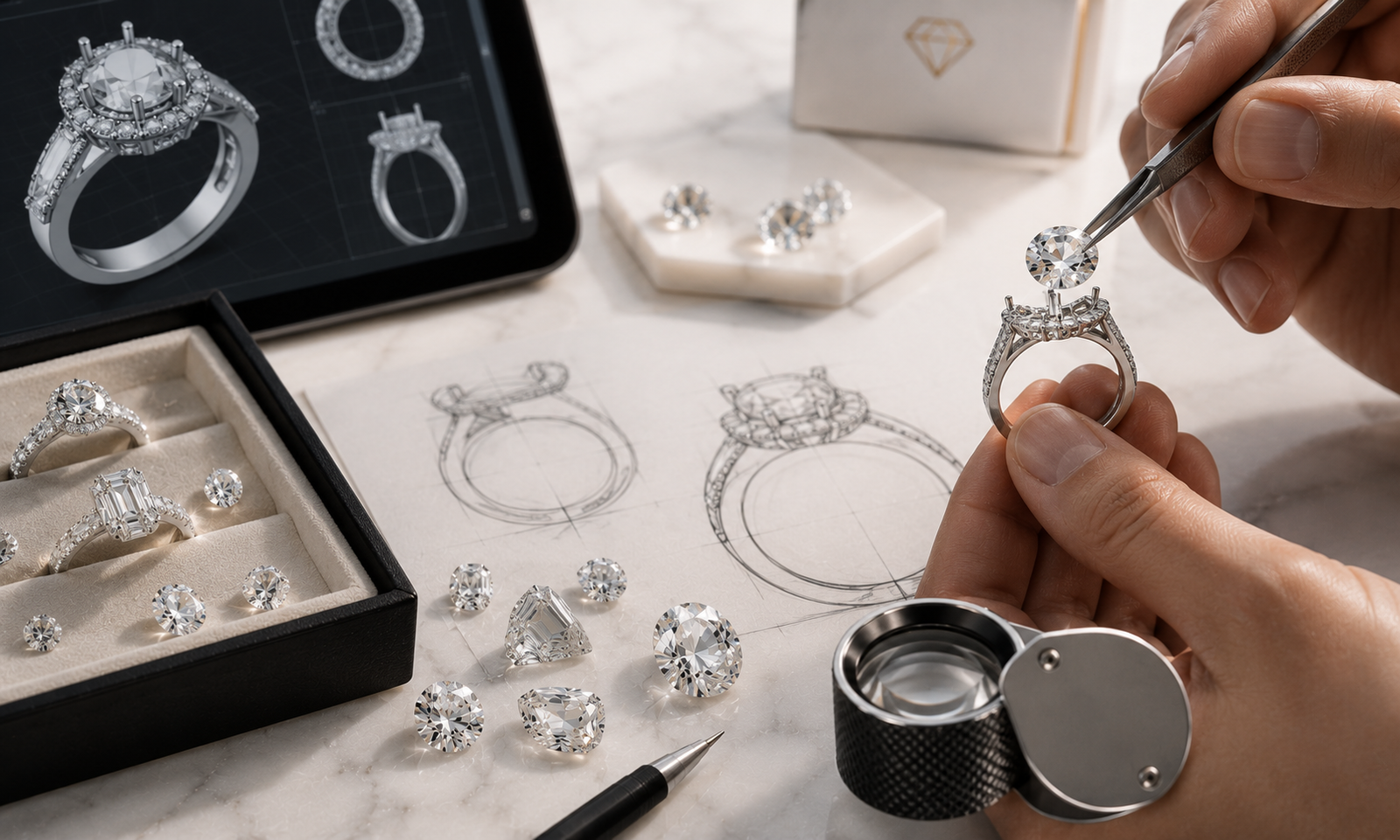 Handcrafted custom jewelry in Surat