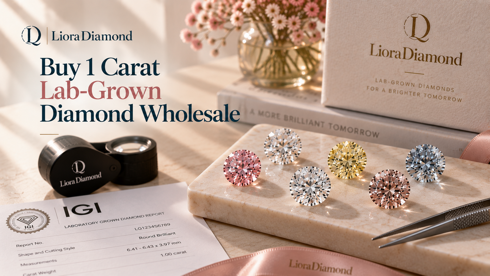 Buy 1 Carat Lab-Grown Diamond Wholesale: Pricing, Quality & Sourcing Tips