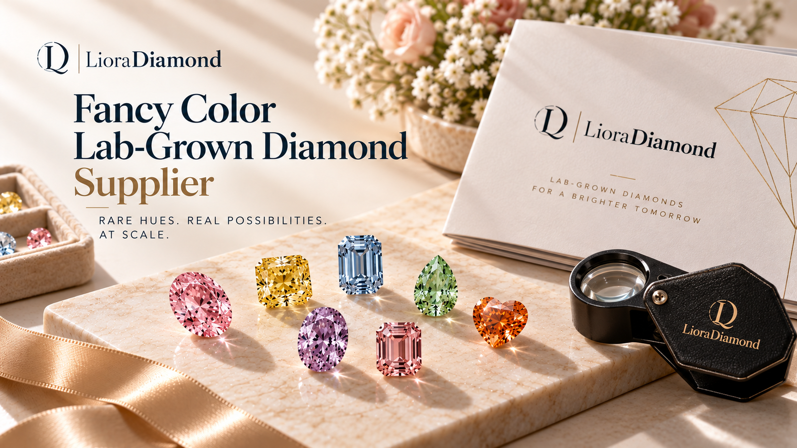Fancy Color Lab-Grown Diamond Supplier: Sourcing Rare Hues at Scale