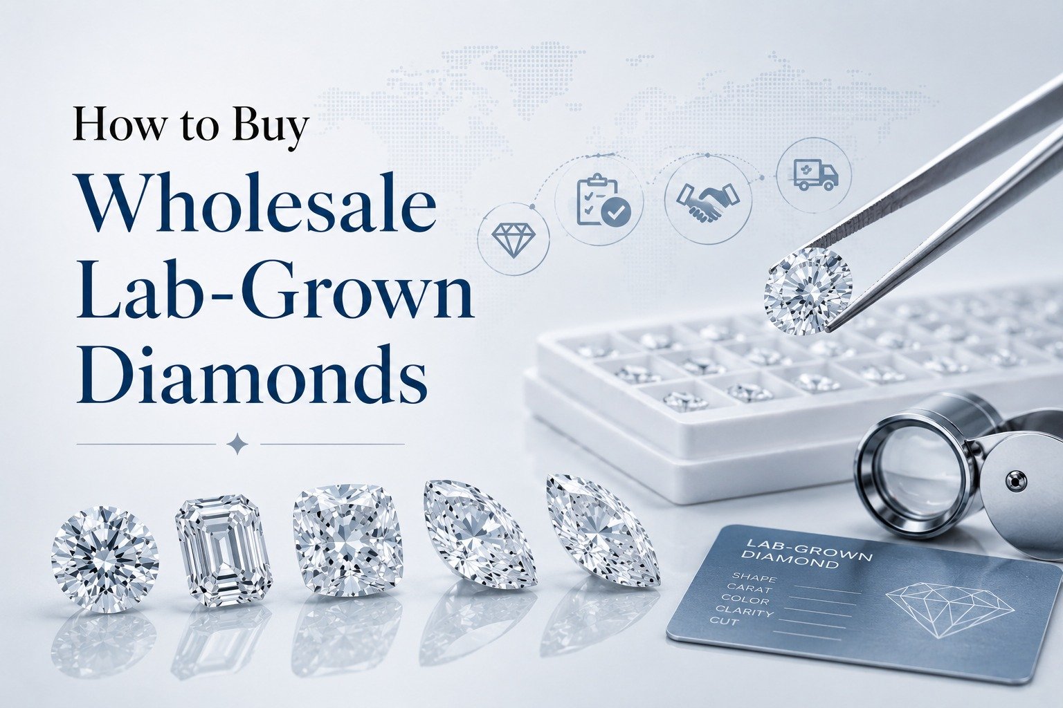 How to Buy Wholesale Lab-Grown Diamonds in B2B
