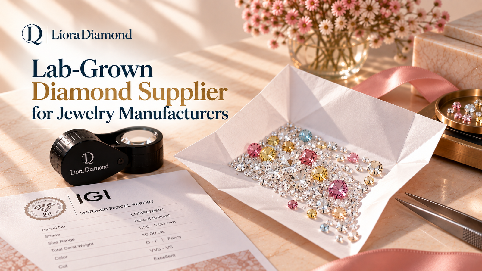 Lab-Grown Diamond Supplier for Jewelry Manufacturers: What to Look For
